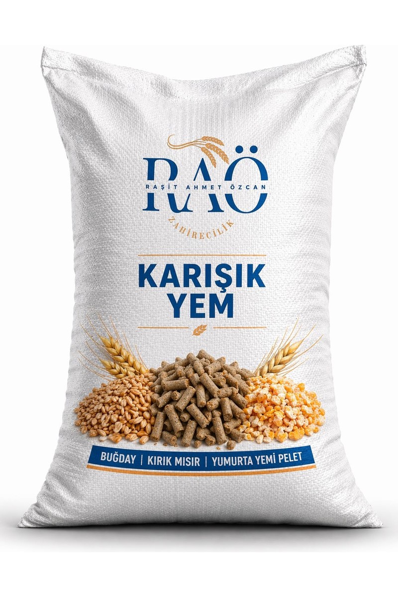 Raö Zahirecilik Raö Zahirecilik RAÖ Karışık Yem Buğday Yumurta Pelet Kırık Mısır 5 kg Güvercin Tavuk Kaz Hindi İçin — 2. ürün görseli