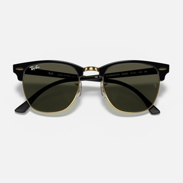 Ray-Ban Ray-Ban Clubmaster RB 3016 W0365 49 - Altın Unisex Güneş — 4. ürün görseli