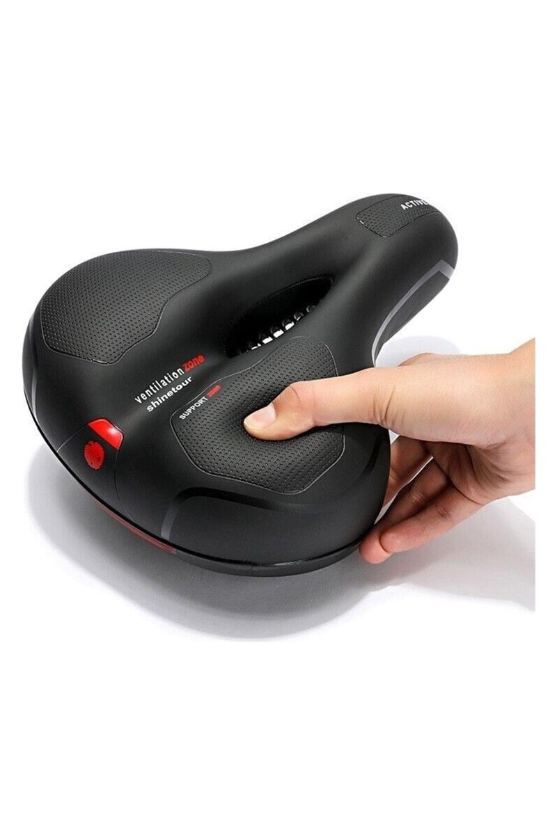 Rectus Rectus Bisiklet Sele Hava Kanallı Elastomer Yaylı Soft — 6. ürün görseli