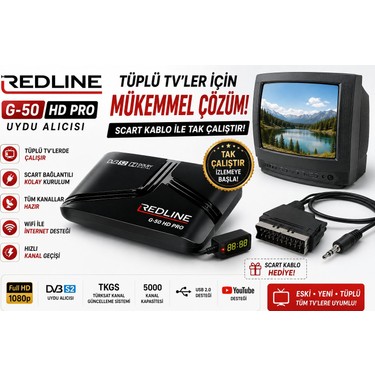 Redline Redline Tüplü Tv Uyumlu Full Hd Uydu — 4. ürün görseli