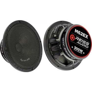 Reiss Reiss Audio RS-M62AKS 600WAT-240W Rms 16 cm Metal Kapaklı Oto Midrange Hoparlör — 4. ürün görseli