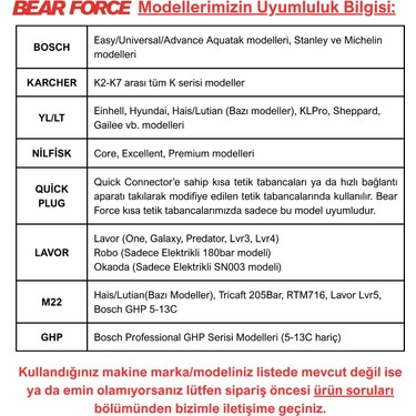 Robeve Robeve Bear Force Foam Lance Köpük Yapıcı Aparat 1l Köpük Aparatı Basınçlı Yıkama Makineleri Için — 2. ürün görseli