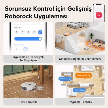 Roborock Roborock Vacuum Cleanner Q8 Max Robot Süpürge — 4. ürün görseli