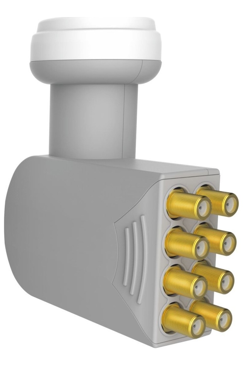 Rose RL-800 OCTO 8 Çıkışlı LNB Uydu Alıcısı – 0.1dB Düşük Gürültü, Full HD ve 4K Yayınlarda Üstün Performans, Kolay Kurulum