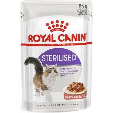 Royal Canin Royal Canin Sterilised 37 - Kısırlaştırılmış Kediler için Yaş Mama 85 g x fiyatı ve görseli
