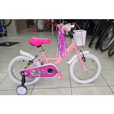 Salcano Salcano Cherry Kız Çocuk Bisikleti 16 Jant Vitessiz 105/120 cm Arası Boy Pudra fiyatı ve görseli