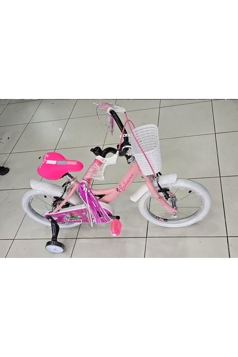 Salcano Salcano Cherry Kız Çocuk Bisikleti 16 Jant Vitessiz 105/120 cm Arası Boy Pudra — 6. ürün görseli
