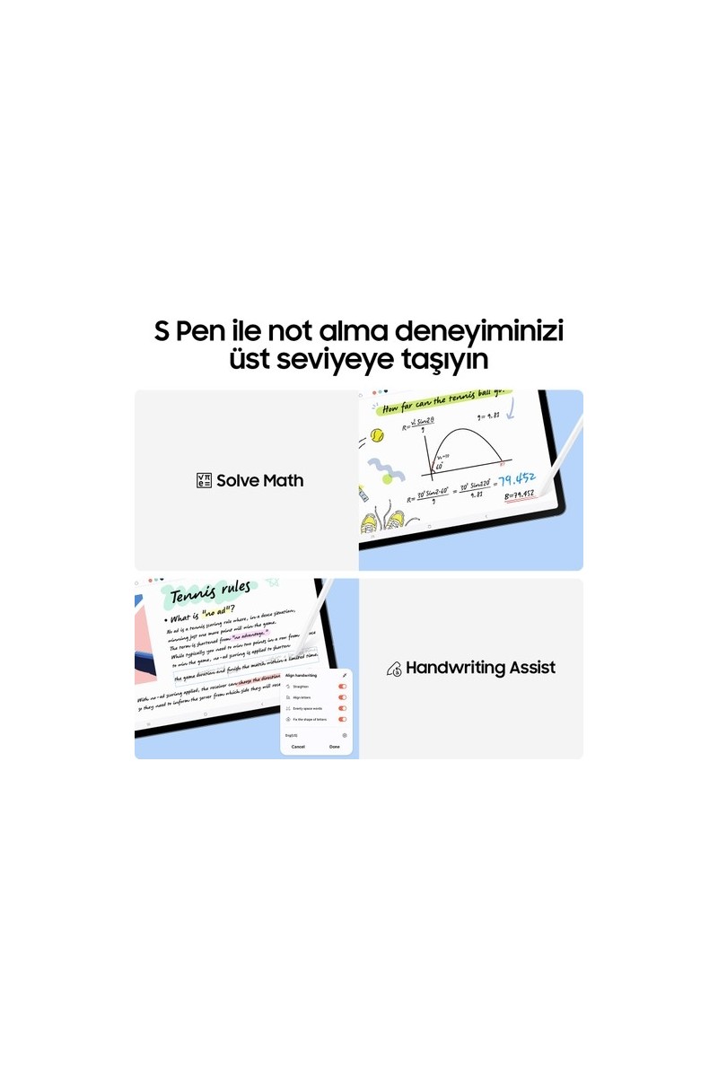 Samsung Samsung Galaxy Tab S10 FE 10.9 12-256GB Tam Dokunmatik Tablet Gri SM-X520NZAPTUR — 2. ürün görseli