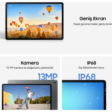 Samsung Samsung Galaxy Tab S10 FE 8GB 128GB SM-X520 (Samsung Türkiye — 4. ürün görseli
