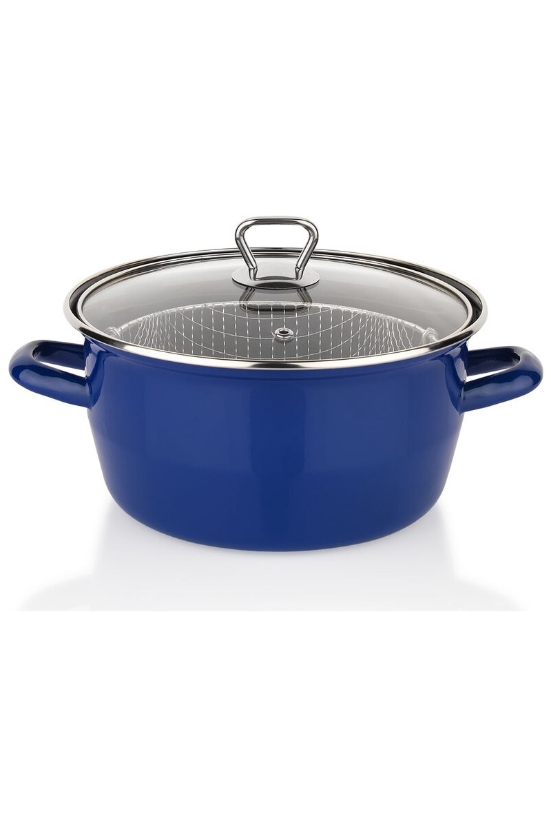 Schafer Schafer Fry 22 cm Lacivert Kızartma Tenceresi Teflon Kaplama Dayanıklı Malzeme ile Şık Tasarım — 3. ürün görseli