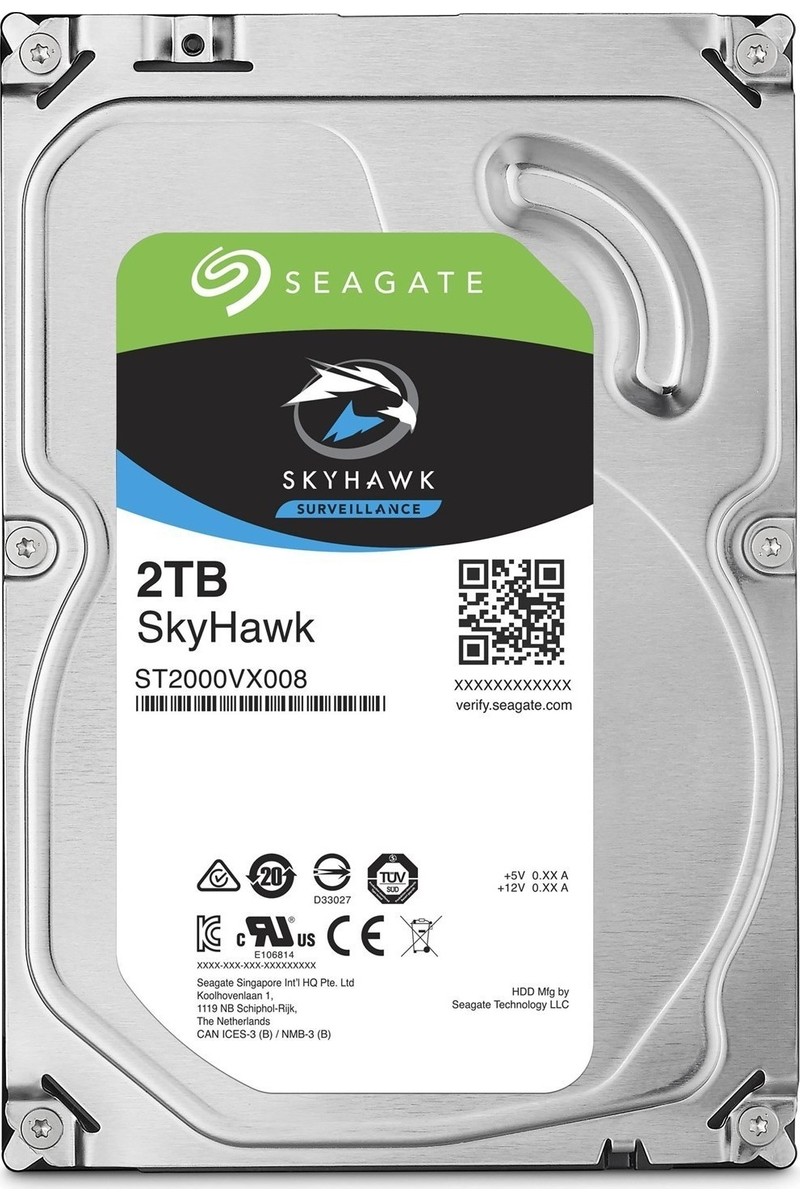 Seagate Seagate Skyhawk 3.5" 2tb Sata 3.0 64MB 180MB/S 5900 Rpm 7X24 Güvenlik Disk — 3. ürün görseli