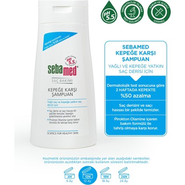 Sebamed Sebamed Kepek Karşıtı Pirokton Olamin İçerikli Yağlanma Önleyici Etkili Şampuan 400 — 2. ürün görseli