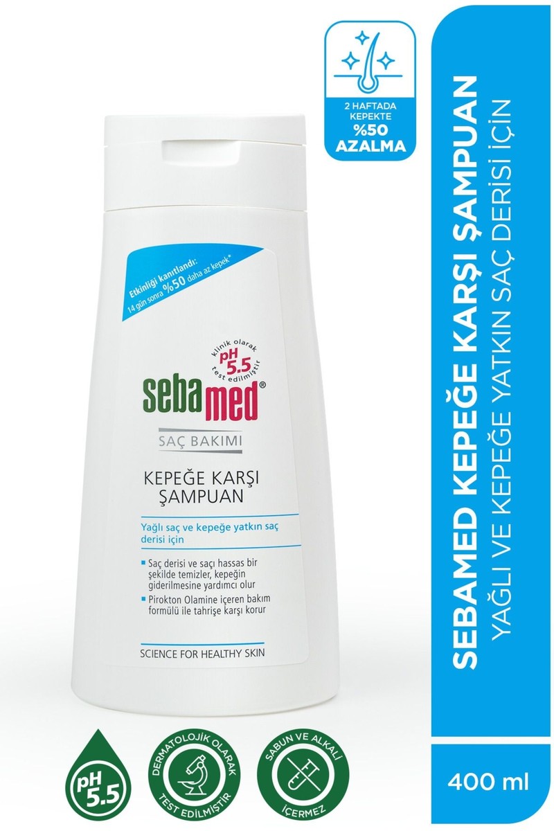 Sebamed Sebamed Kepek Karşıtı Pirokton Olamin İçerikli Yağlanma Önleyici Etkili Şampuan 400 — 5. ürün görseli