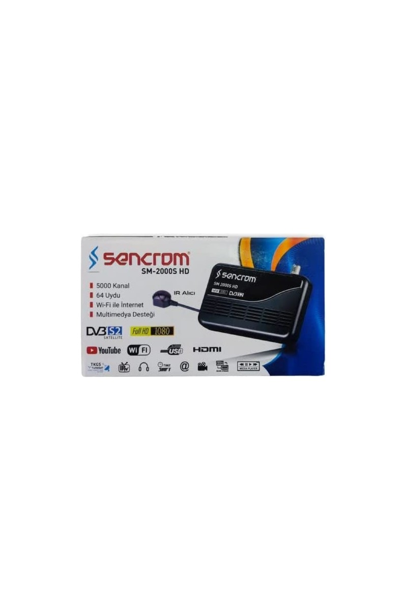 Sencrom 2000S Hd Mini Uydu Alıcısı Full Hd 1080