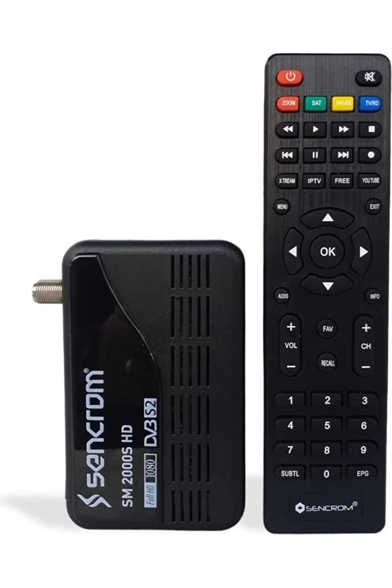 Sencrom Sencrom 2000S Hd Mini Uydu Alıcısı Full Hd 1080 — 2. ürün görseli