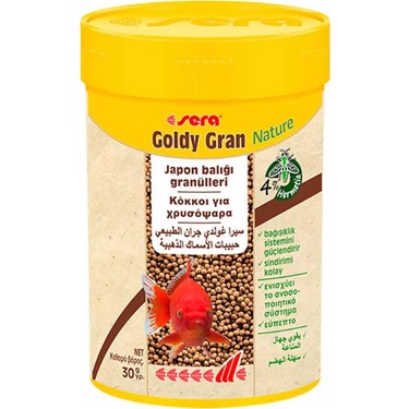 Sera Sera GoldFish Granül Yemi 100 ml 30 gr Premium Kalite ile Japon Balıkları İçin Yüksek Proteinli — 2. ürün görseli