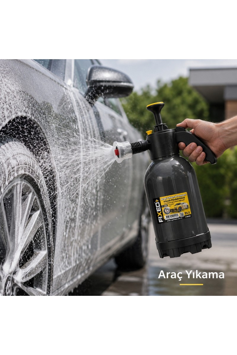 Sgs Sgs Fıxed F1200 Basınçlı Köpük Püskürtücü 2 Litre Manuel Pompa — 3. ürün görseli