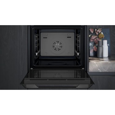 Siemens Siemens HU736AEG0T iQ300 Buhar Destekli Ankastre Fırın darkSteel — 2. ürün görseli
