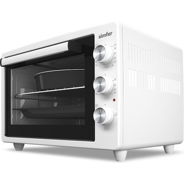 Simfer Simfer 3420 Beyaz 34 LT Statik Mini/Midi Fırın - 4 Fonksiyon, Programlanabilir Pişirme & Isı — 2. ürün görseli