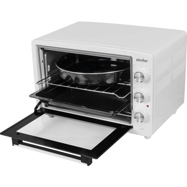 Simfer Simfer 3420 Beyaz 34 LT Statik Mini/Midi Fırın - 4 Fonksiyon, Programlanabilir Pişirme & Isı — 3. ürün görseli