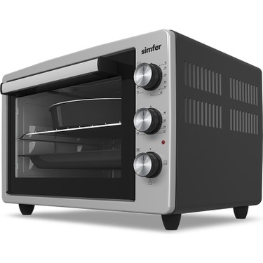 Simfer Simfer 3426 İnox Gri 34 LT Statik Mini/Midi Fırın - 4 Fonksiyon, Programlanabilir Pişirme & Isı — 2. ürün görseli