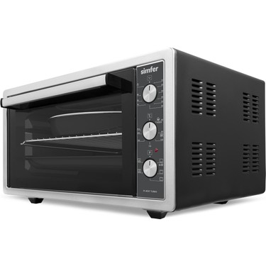 Simfer Simfer 4507 İnox Gri 45 LT Turbo Fan Mini/Midi Fırın - 6 Fonksiyon, Pop-Up Düğme, Yoğurt Yapma & — 2. ürün görseli