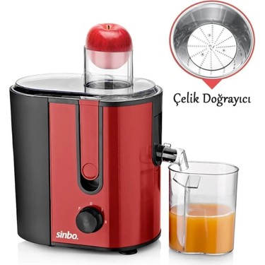 Sinbo Sinbo SJ-3194 Kırmızı Katı Meyve Sıkacağı 1000 W Güç ile Pratik Kullanım ve Kolay — 6. ürün görseli