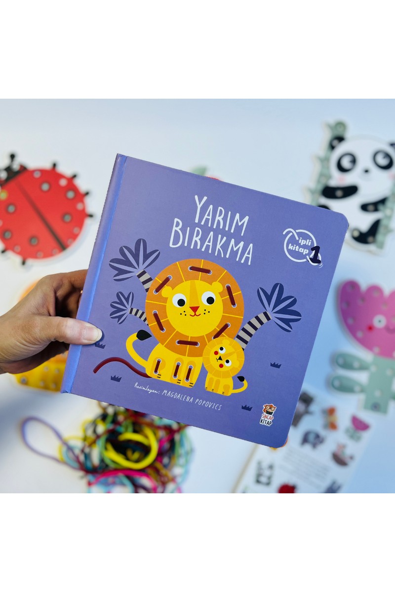 Sincap Sincap Kitap Yarım Bırakma - İpli Kitap 1 (10 İpli Figür + Kitap) — 3. ürün görseli
