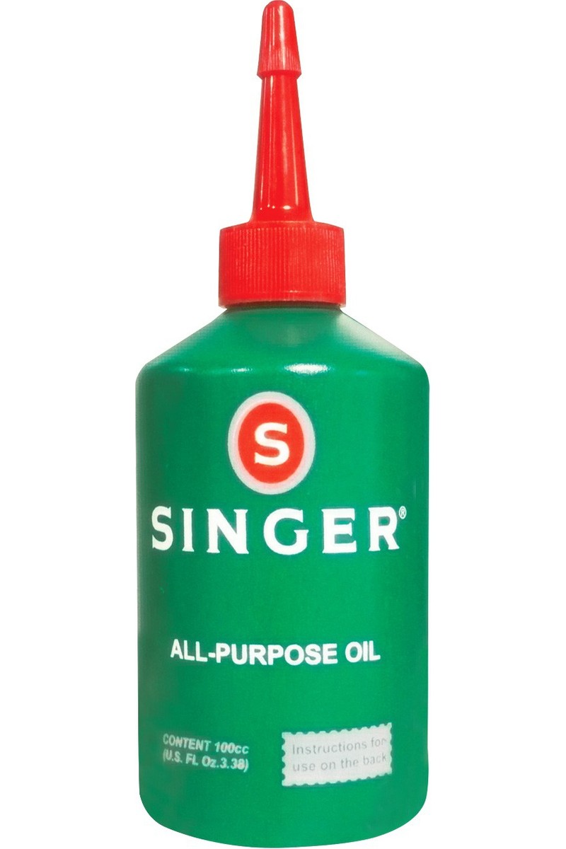 Singer Dikiş Makinesi Yağı 100 ml Kolay Kullanım için Plastik Şişe Uzun Süreli Yağlama
