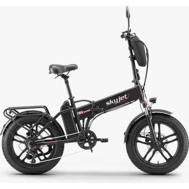 Skyjet Skyjet Trvııı Pro W Çift Bataryalı 1000W Elektrikli Bisiklet Ayna Çanta ve El Gazı fiyatı ve görseli