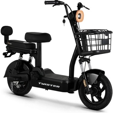 Skyjet Skyjet Twister Elektrikli Motosiklet 48V 12Ah Batarya 75 kg Taşıma Kapasitesi 2 fiyatı ve görseli