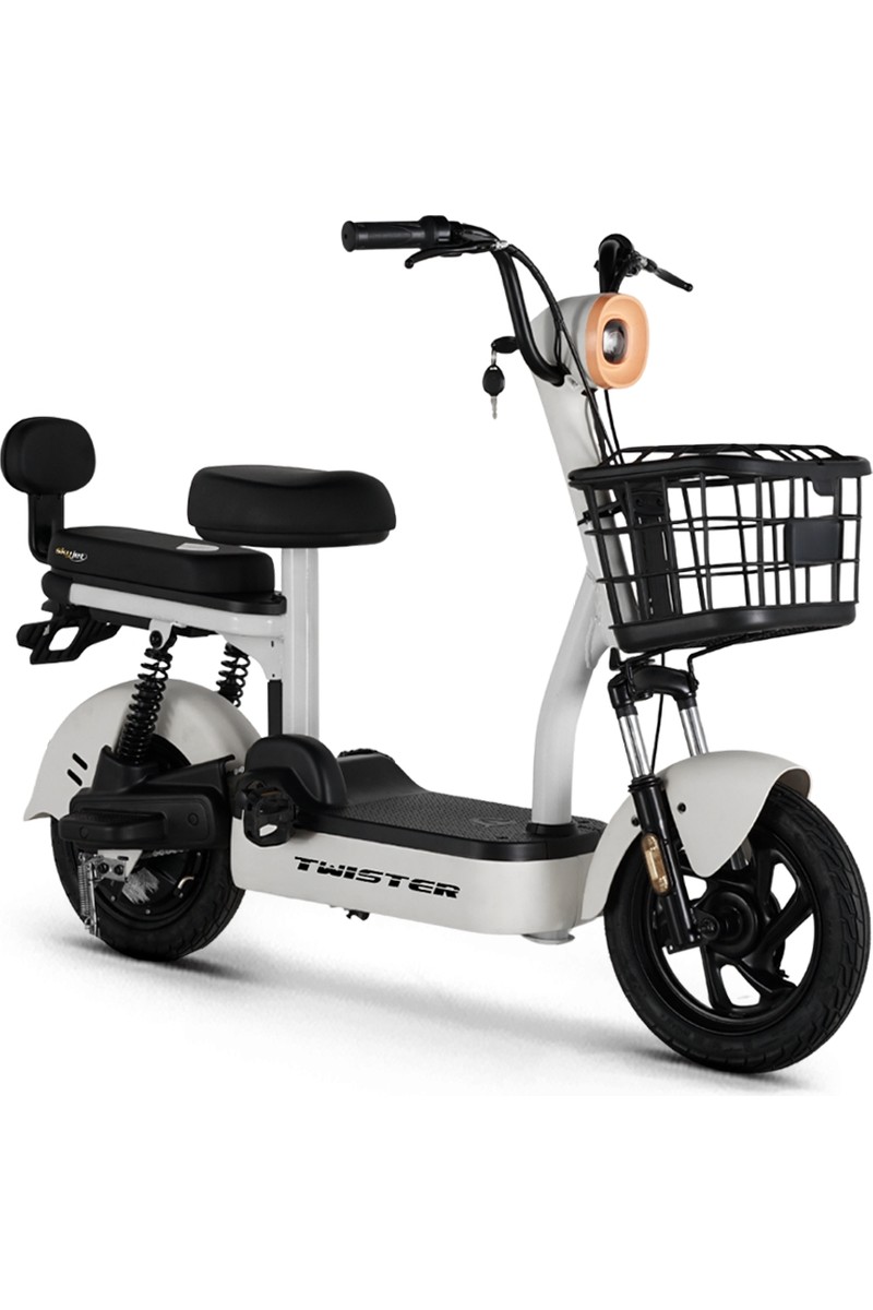 Skyjet Skyjet Twister Elektrikli Motosiklet 48V 12Ah Batarya 75 kg Taşıma Kapasitesi 2 — 5. ürün görseli
