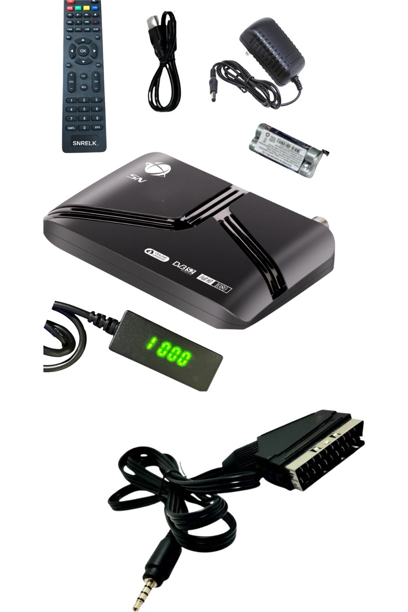 Snrelk Snrelk Full Hd Scart Girişli Tüplü Televizyon Uyumlu (Tkgs) Uydu — 6. ürün görseli