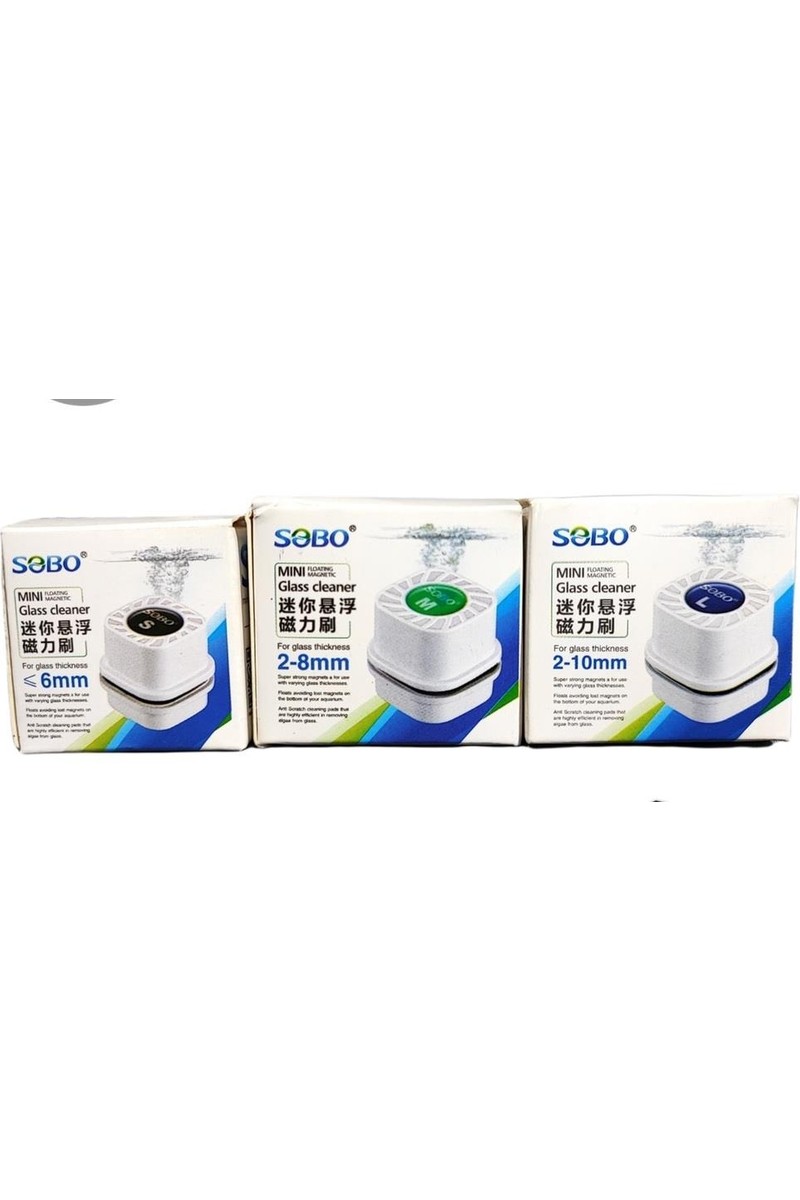 Sobo Sobo Nano M Mıknatıslı Cam Sileceği 2-8mm Akvaryum İçin Cam Temizleme — 3. ürün görseli