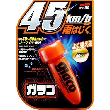 Soft99 Soft99 Glaco Roll On Yağmur Su Kaydırıcı 75 ml Araç İçi ve Dış Temizlik için Profesyonel fiyatı ve görseli