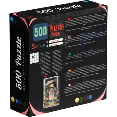 Soi Craft Soi Craft 500 Parça Puzzle Şemsiyem ve Ben Sade Bir Gün — 3. ürün görseli
