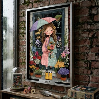 Soi Craft Soi Craft 500 Parça Puzzle Şemsiyem ve Ben Sade Bir Gün — 5. ürün görseli