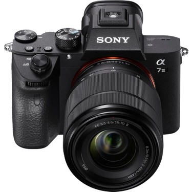 Sony Sony 28-70 mm Iı, 24,2 Mp ile Sony Alpha 7 Iıı Tam Format Sistem fiyatı ve görseli