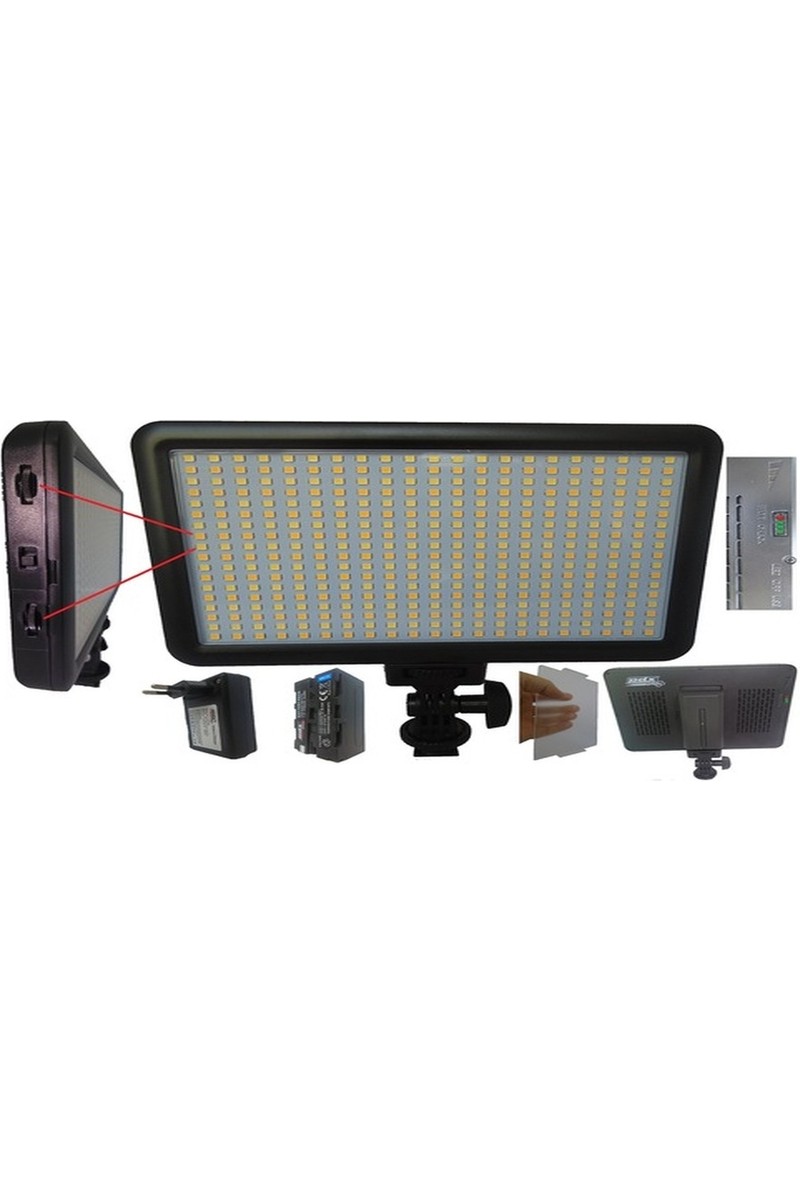 Sony NX100 Için Pdx LED 378A Kamera Işığı