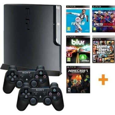 Sony Sony Playstation 3 +Slim Kasa+ 500GB + 180 Oyun+ 2 Sıfır Joistick +1 Yıl — 3. ürün görseli