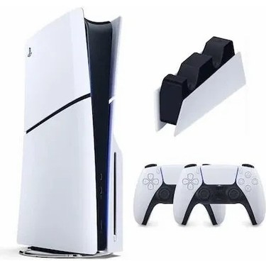 Sony Sony Playstation 5 Slim Cd'li 1 TB Oyun Konsolu Çift Kollu + Şarj — 2. ürün görseli