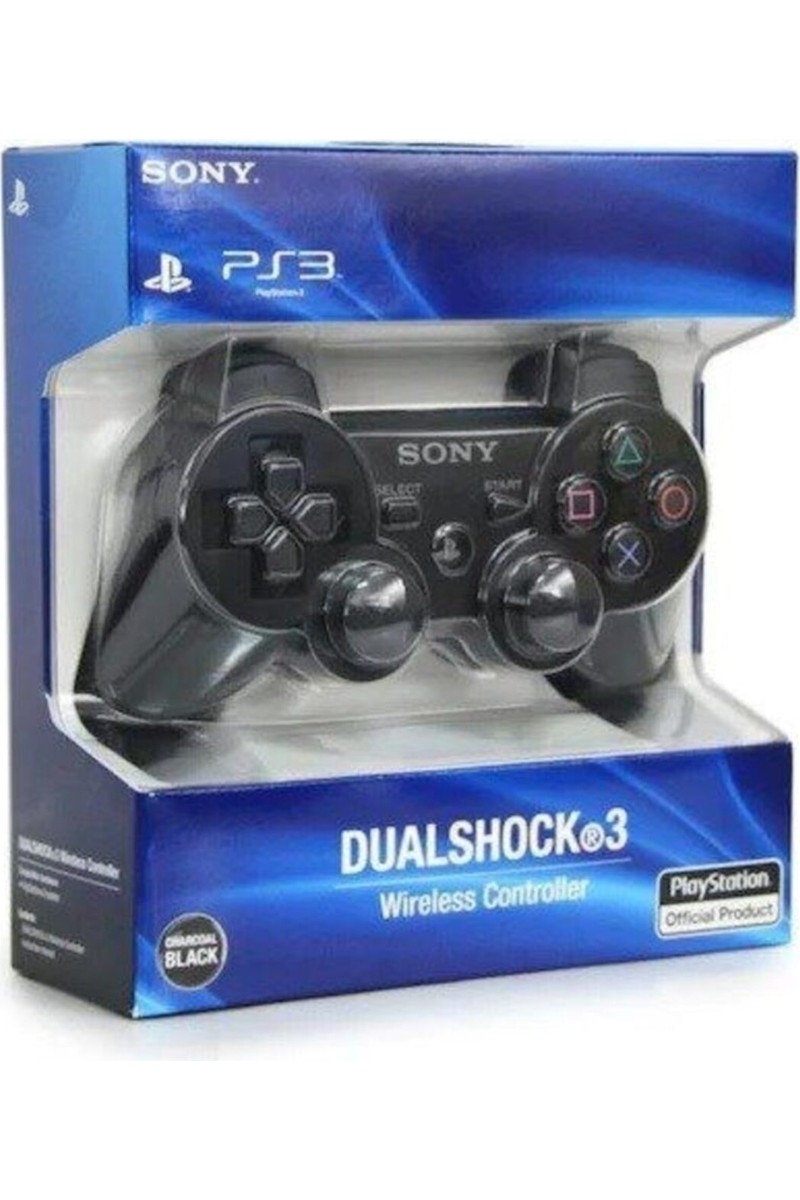Sony Ps3 Kablosuz Joystick Dualshock 3 Controller Siyah Renkli Ergonomik Tasarım
