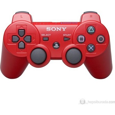 Sony Sony Ps3 Oyun Kolu Kırmızı Kablosuz Dualshock Joystick Playstation 3 İçin Gelişmiş fiyatı ve görseli