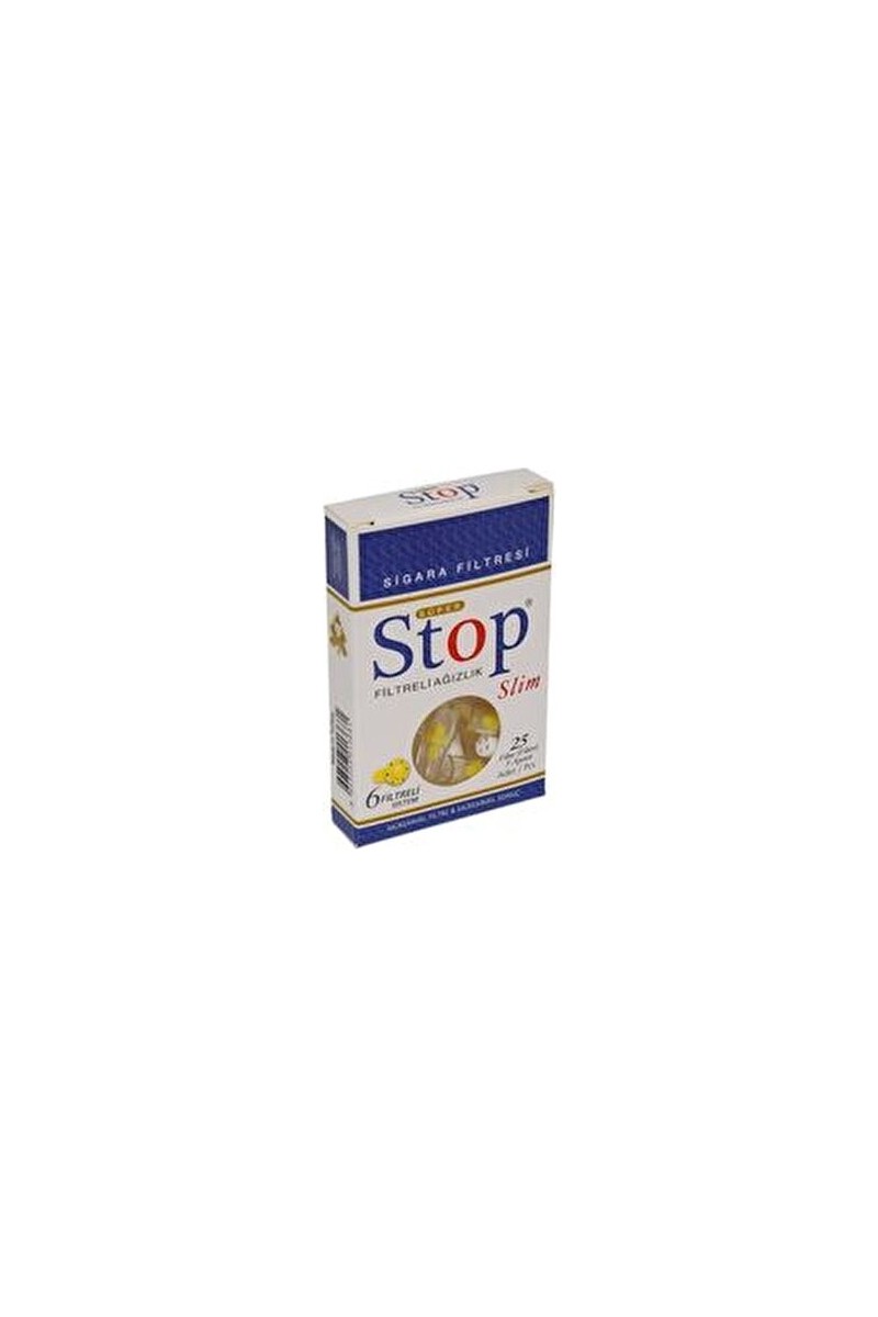 Stop Stop Slim Ağızlık 600 Adet Filtreli Slim Sigaralara Uygun Özel Üretim Koruma Sağlar — 3. ürün görseli