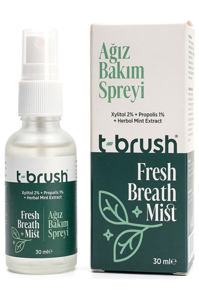 T-Brush T-Brush 30ML Ağız Kokusu Giderici Sprey Propolis Karanfil Kokusuyla Gün Boyu Ferah — 2. ürün görseli