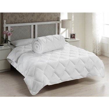 Taç Taç Microfiber Yorgan Tek Kişilik Beyaz 155 x 195 cm Yumuşak ve Hafif — 4. ürün görseli