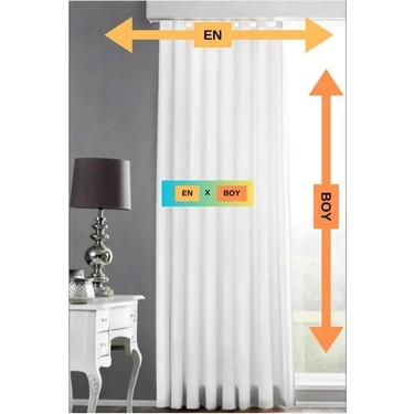 Taç Taç Saten Güneşlik Perde 1.sınıf Kalite Beyaz Renk Polyester Kumaş — 6. ürün görseli