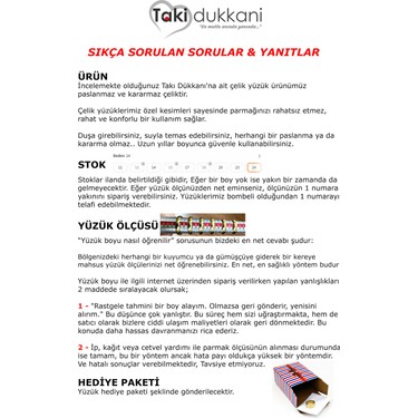 Takı Dükkanı Takı Dükkanı Unisex 4mm Ince Bombeli Erkek Kadın Çelik Alyans Yüzük — 5. ürün görseli
