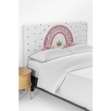 Talia Home Talia Home Sevimli Araba ve Balon Desenli Çocuk Yatak Baza Başlık fiyatı ve görseli