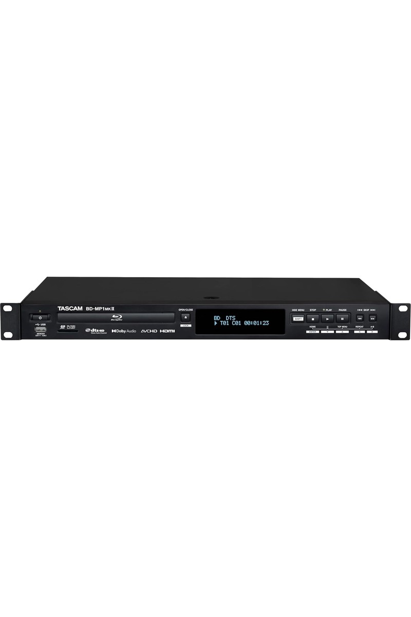 Tascam Tascam BD-MP1MK2 Profesyonel Blu-Ray Oynatıcı "açıldığında Diski Otomatik — 4. ürün görseli